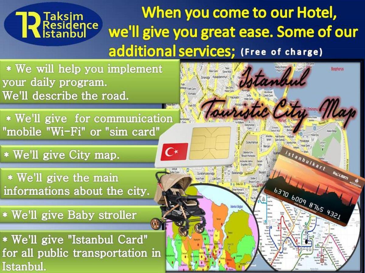 Hotel Taksim Residence Istanbul Exterior photo